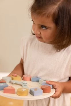 Little Dutch LD Puzzle Clock -Baby Products Store 0016559 little dutch puzzle clock 5