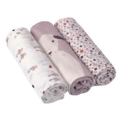 LÄSSIG Heavenly Soft Swaddle Large 3 Pack -Baby Products Store 1312001842 1