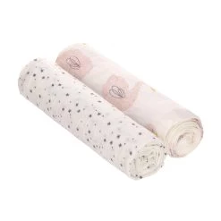 LÄSSIG Heavenly Soft Bamboo Swaddle 2 Pack -Baby Products Store 1312002741 1
