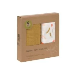 LÄSSIG Heavenly Soft Bamboo Swaddle 2 Pack -Baby Products Store 1312002856 6 600x600 1
