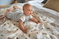 LÄSSIG Swaddle & Burp Blankets Large 3 Pack -Baby Products Store 1312008082 3