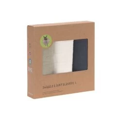 LÄSSIG Swaddle & Burp Blankets Large 3 Pack -Baby Products Store 1312008988 4