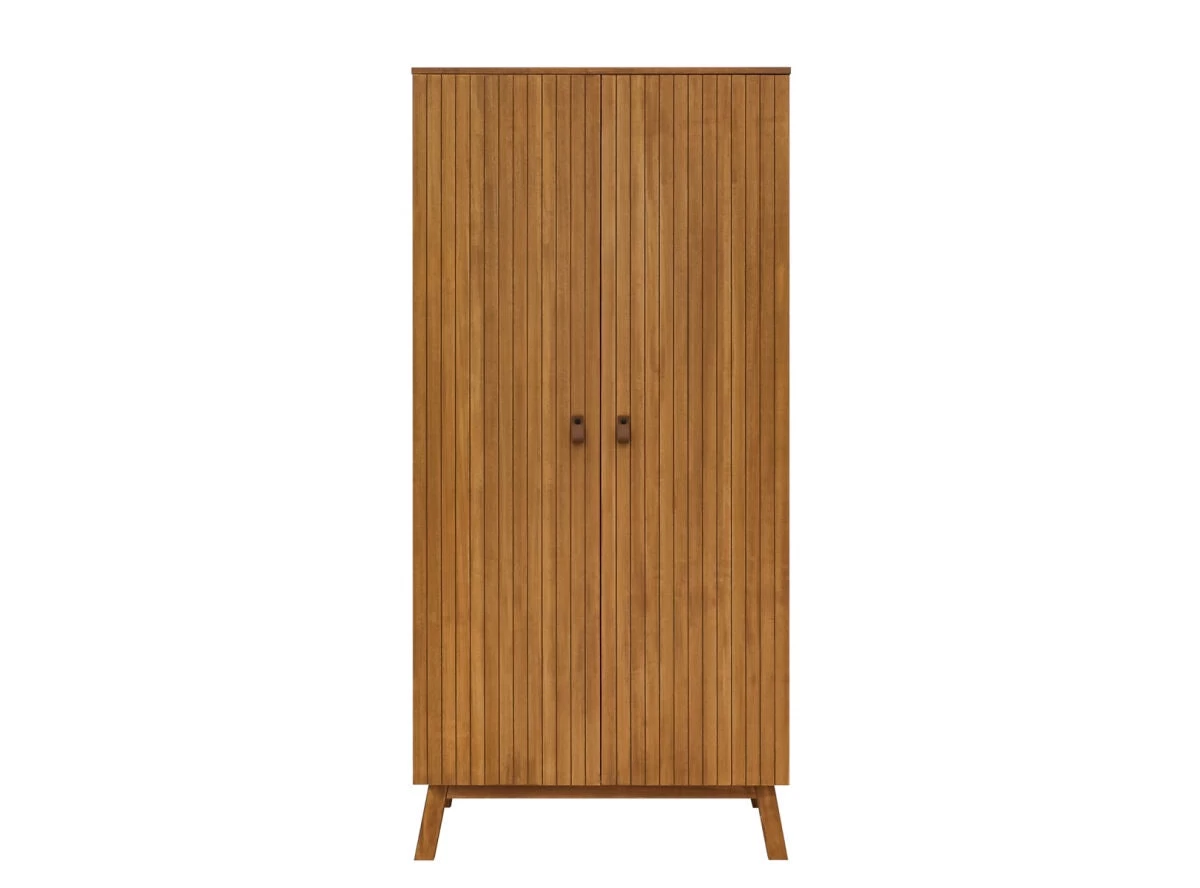 Senna Rose Wood 2 Doors Wardrobe 3 Senna Rose Wood 2 Doors Wardrobe