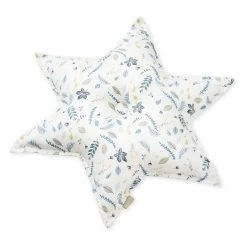 Cam Cam Star Cushion -Baby Products Store 334 P28 Pressed Leaves Blue Main 540x 5e6210b3 538a 474e 9482 2e49625ff2b8