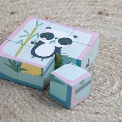 Little Dutch LD Wooden Cube Puzzle Zoo -Baby Products Store 4455 9