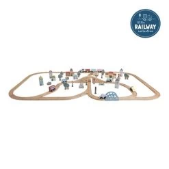 Baby Products Store 17 Little Dutch Railway Train XXL Set - Starter Kit