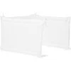 Jollein Cot Bumper White 180 X40 Cm White