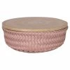 Wonder Basket Plus Bamboo Lid Small -Baby Products Store BE06066 copper blush S 25555