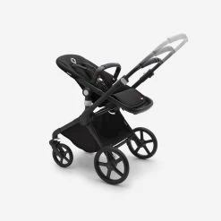 Bugaboo Fox Cub Complete -Baby Products Store Bugaboo Fox Cub bassinet seat stroller black chassis midnight black fabrics midnight black sun canopy x PV006108 07