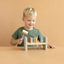 Little Dutch LD Toy Wooden Hammer Bench -Baby Products Store LD7027 4