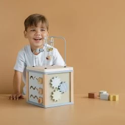 Little Dutch LD Wooden Activity Cube 15 Little Dutch LD Wooden Activity Cube -Baby Products Store LD7029 8