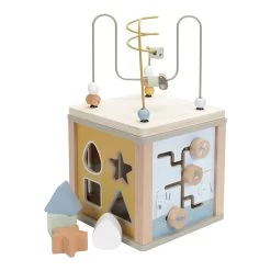 Little Dutch LD Wooden Activity Cube 12 Little Dutch LD Wooden Activity Cube -Baby Products Store LD7030