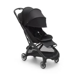 Bugaboo Butterfly Complete -Baby Products Store PV005053 Bugaboo Butterfly black chassis midnight black fabrics midnight black sun canopy x PV005053 04