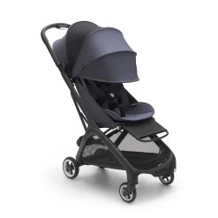 Bugaboo Butterfly Complete -Baby Products Store PV005061 Bugaboo Butterfly black chassis stormy blue fabrics stormy blue sun canopy x PV005061 04