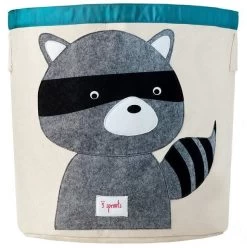Storage Bin -Baby Products Store STORAGE BIN GRAY RACCOON grande 23c99ca7 f068 47e9 8c5a d06996468ffd
