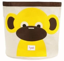 Storage Bin -Baby Products Store STORAGE BIN YELLOW MONKEY grande 36caa950 c53f 4679 961a 9a30f8d01d4d