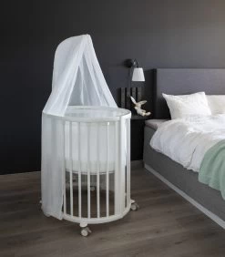 Stokke Sleepi Mini V3 Complete -Baby Products Store SleepiMini White Canopy MeshLiner 220530 0817 EDGE eCom