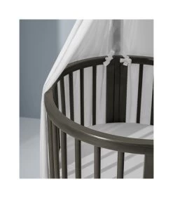 Stokke Sleepi Mini V3 Complete -Baby Products Store SleepiMini HazyGrey Canopy CloseUp 220225 017 eCom