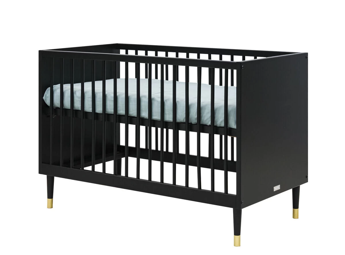 Cloë Cot Matt Black 120 X 60 4 Cloë Cot Matt Black 120 X 60 - Image 2
