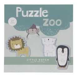 Little Dutch LD Animal Zoo Puzzle - 6 Pcs