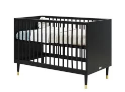 Cloë Cot Matt Black 120 X 60