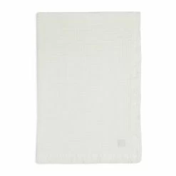 Jollein Blanket Muslin Fringe 75 X 100 Cm -Baby Products Store deken muslin fringe ivory