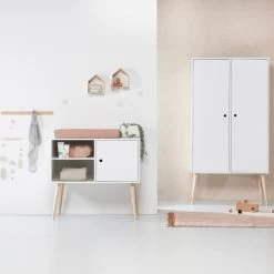 Puck Dresser White -Baby Products Store europe baby evy commode wit 6 1