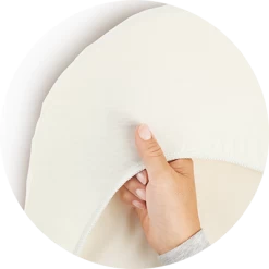 BabyBjörn Fitted Sheet For Cradle White Organic -Baby Products Store fitted sheet for cradle simple