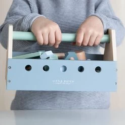 Little Dutch Toolbox -Baby Products Store houten gereedschapskist 20 delig little dutch 8 600x600 1