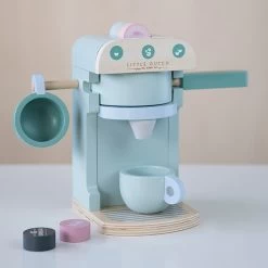 Little Dutch LD Toy Coffee Machine -Baby Products Store houten koffiezetapparaat mint 10 delig little dutch 8 600x600 1