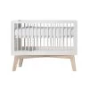 Kidsmill Sixties Oak Cot Bed 70x140 Matt -Baby Products Store kidsmill sixties white light oak cotbed p7627 55105 image