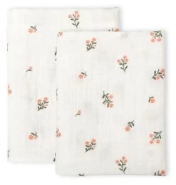 Muslin Cloth 2pk -Baby Products Store mulfpi01 lr 1 muslin cloths set of 2 little flowers