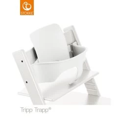 Stokke Tripp Trapp Baby Set -Baby Products Store stokke tripp trapp highchair baby set white 1