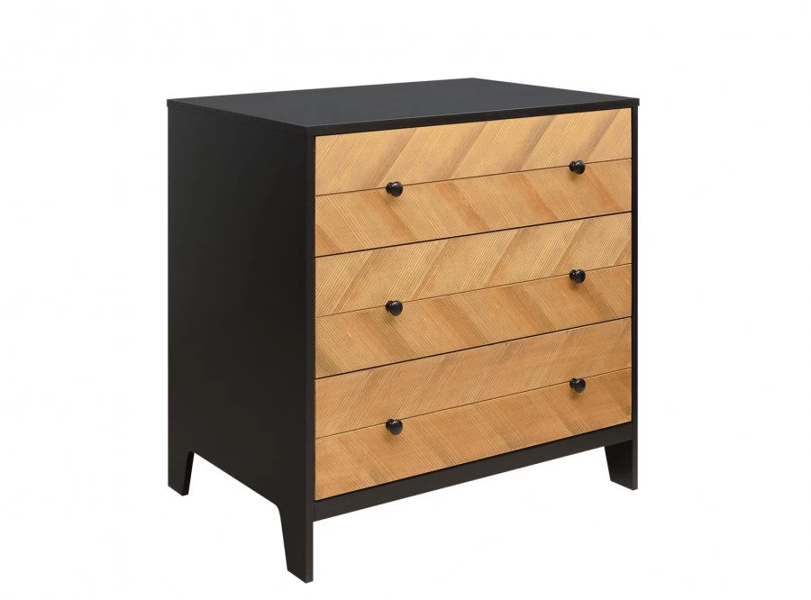 Vintage Honey 3 Drawer Dresser 4 Vintage Honey 3 Drawer Dresser - Image 2